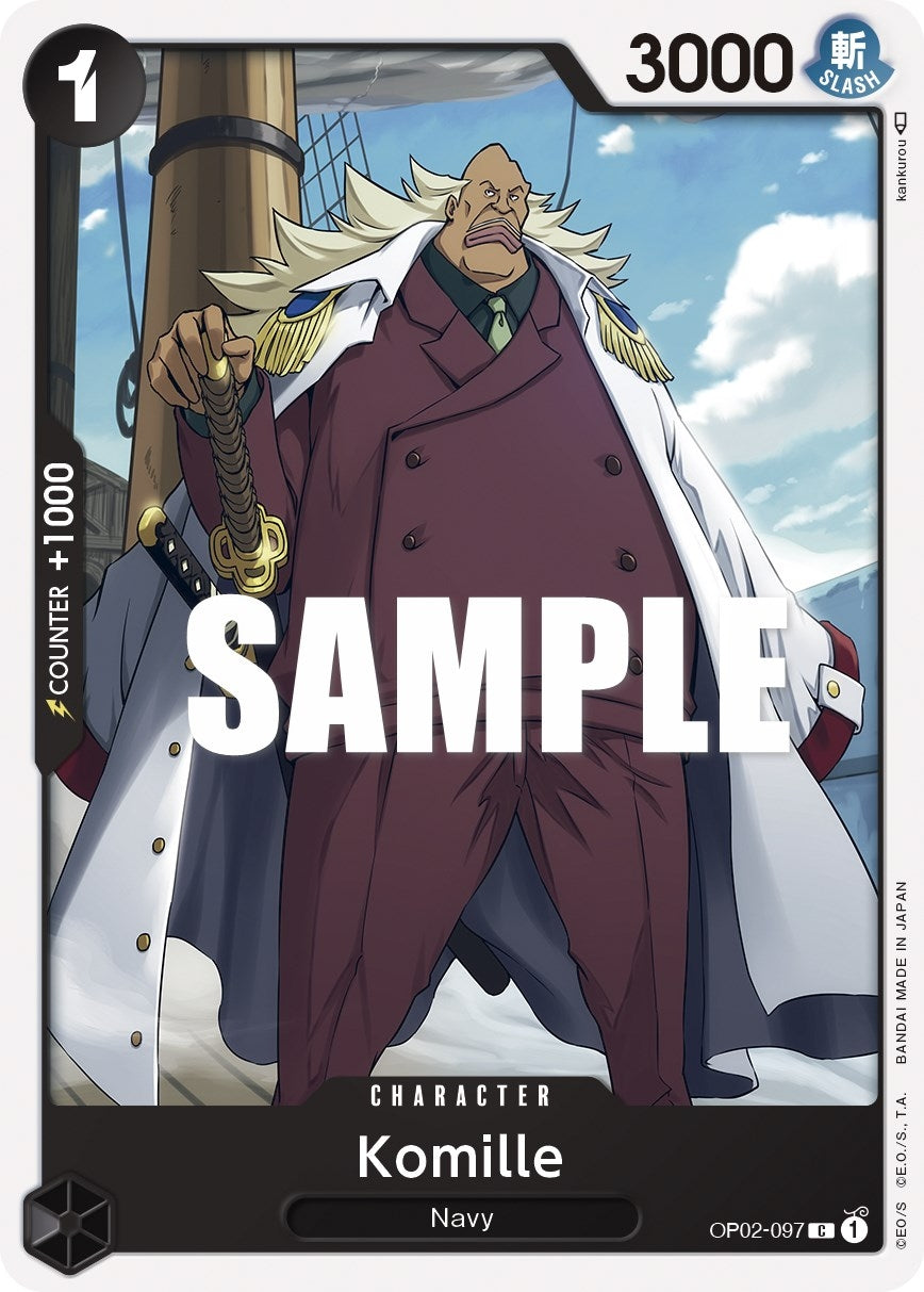 Komille (2097) (OP02) - One Piece Card Game Single