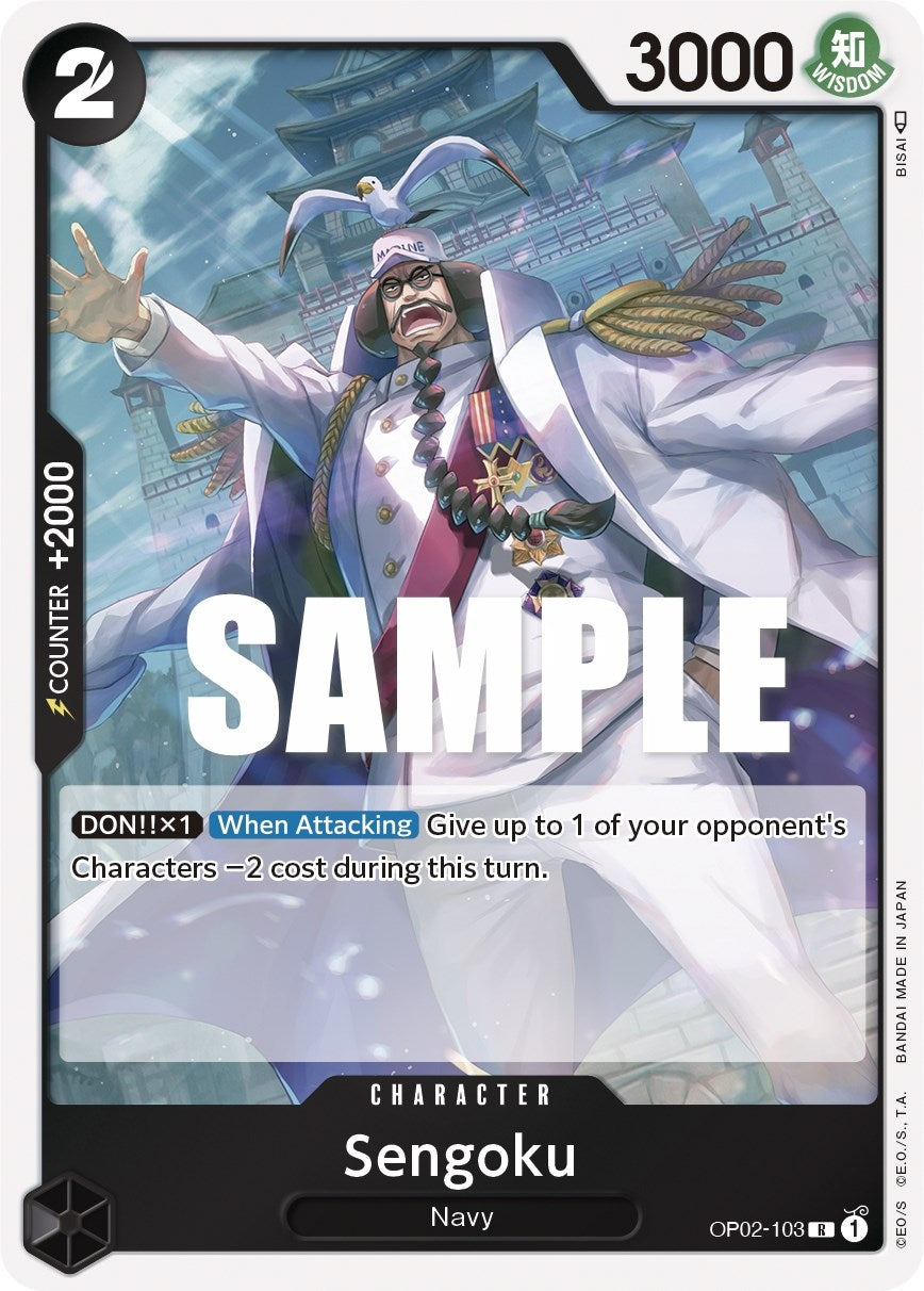 Sengoku (2103) (OP02) - One Piece Card Game Single