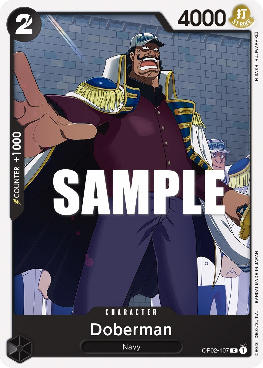 Doberman (2107) (OP02) - One Piece Card Game Single