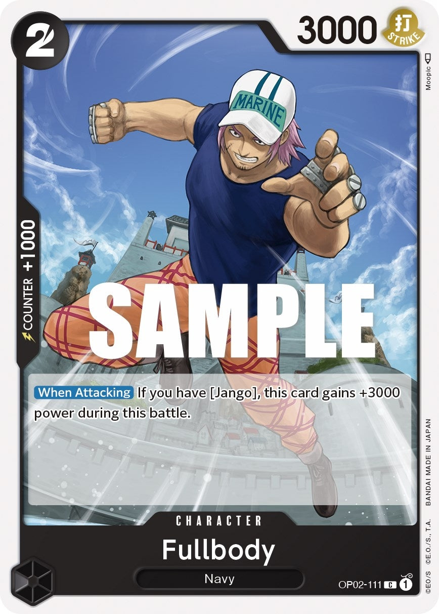 Fullbody (2111) (OP02) - One Piece Card Game Single