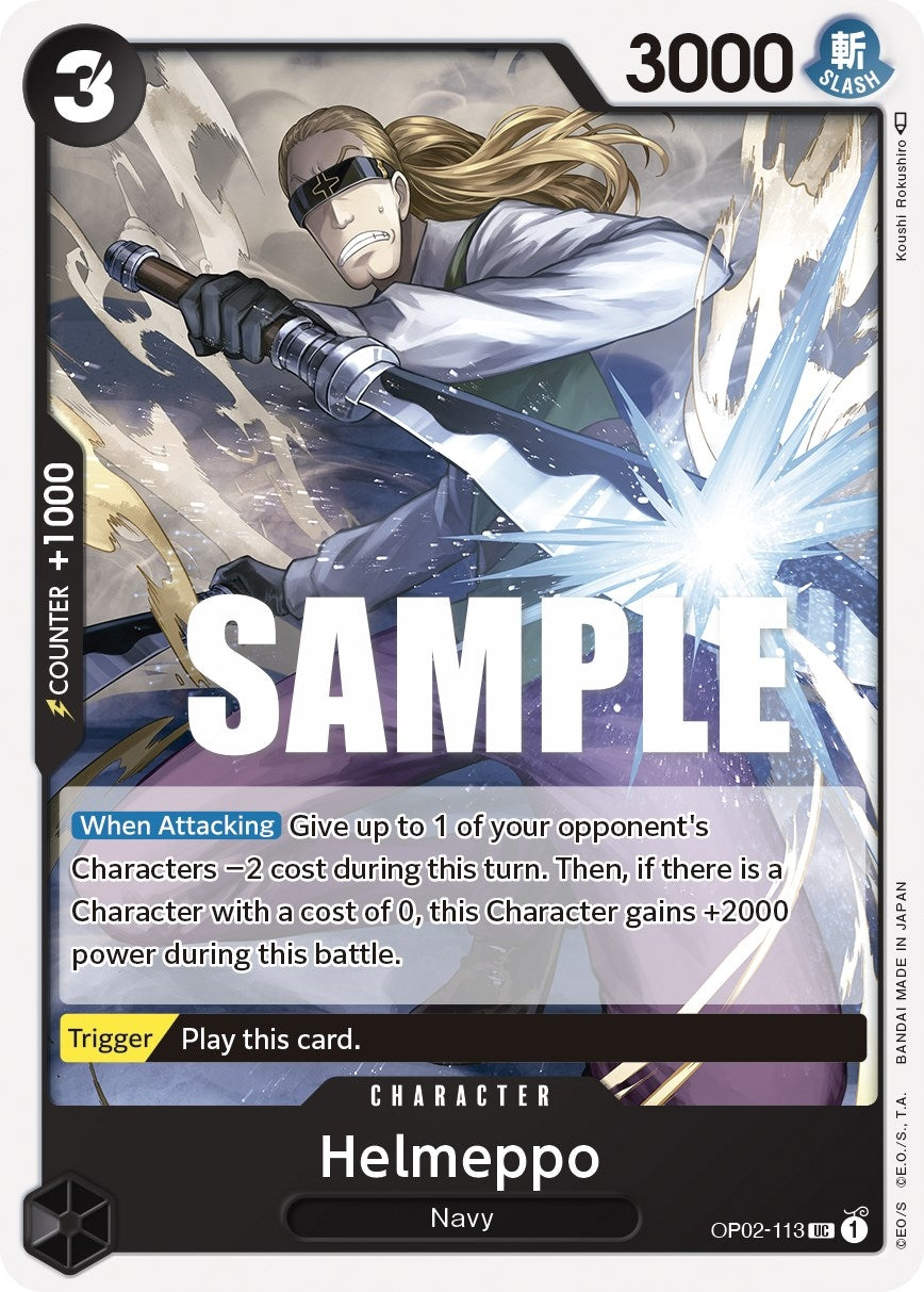 Helmeppo (2113) (OP02) - One Piece Card Game Single