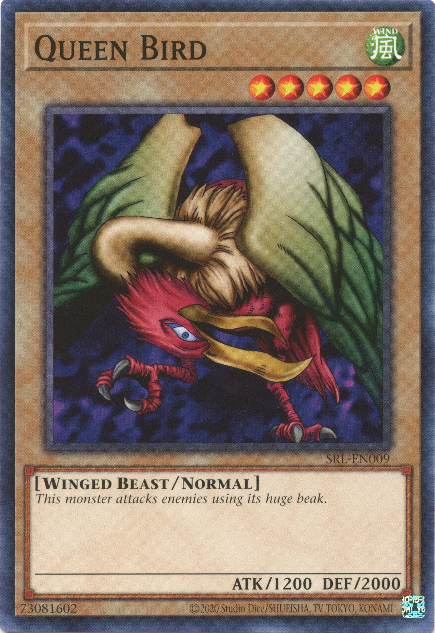 Queen Bird (9) (SRL-EN) - YuGiOh Single