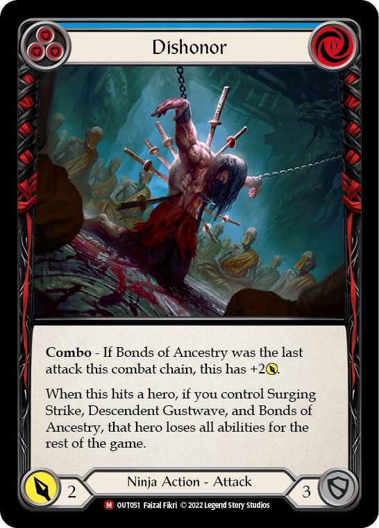 Dishonor (51) [OUT] - Flesh and Blood TCG Single