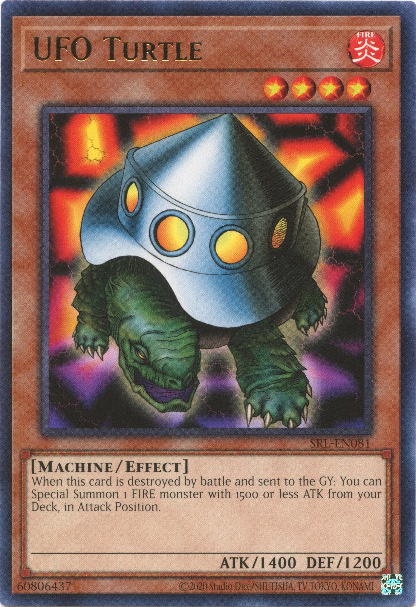 UFO Turtle (81) (SRL-EN) - YuGiOh Single