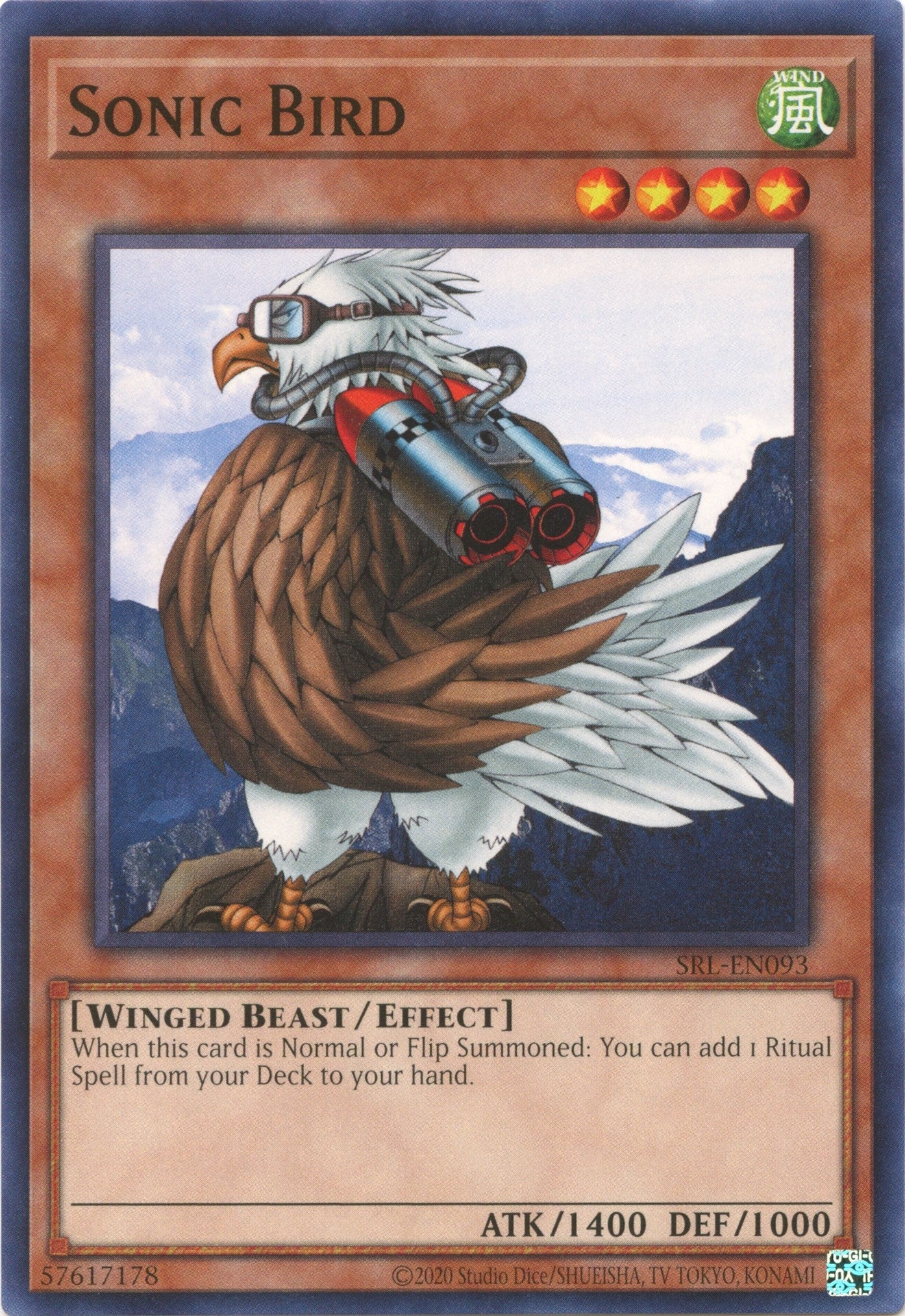 Sonic Bird (93) (SRL-EN) - YuGiOh Single