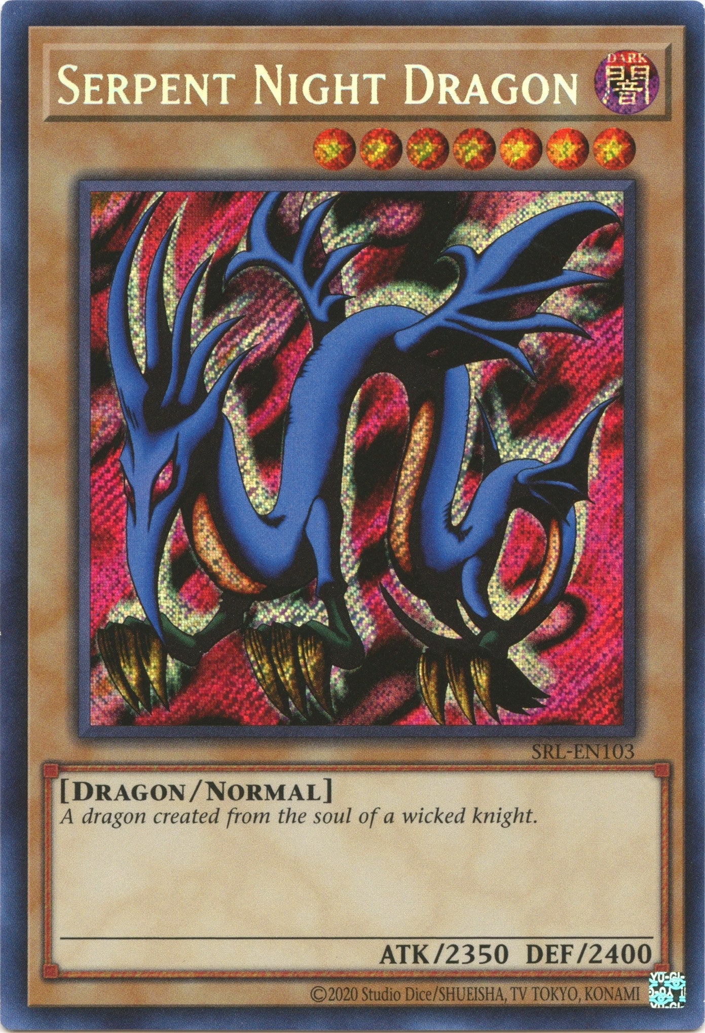 Serpent Night Dragon (103) (SRL-EN) - YuGiOh Single