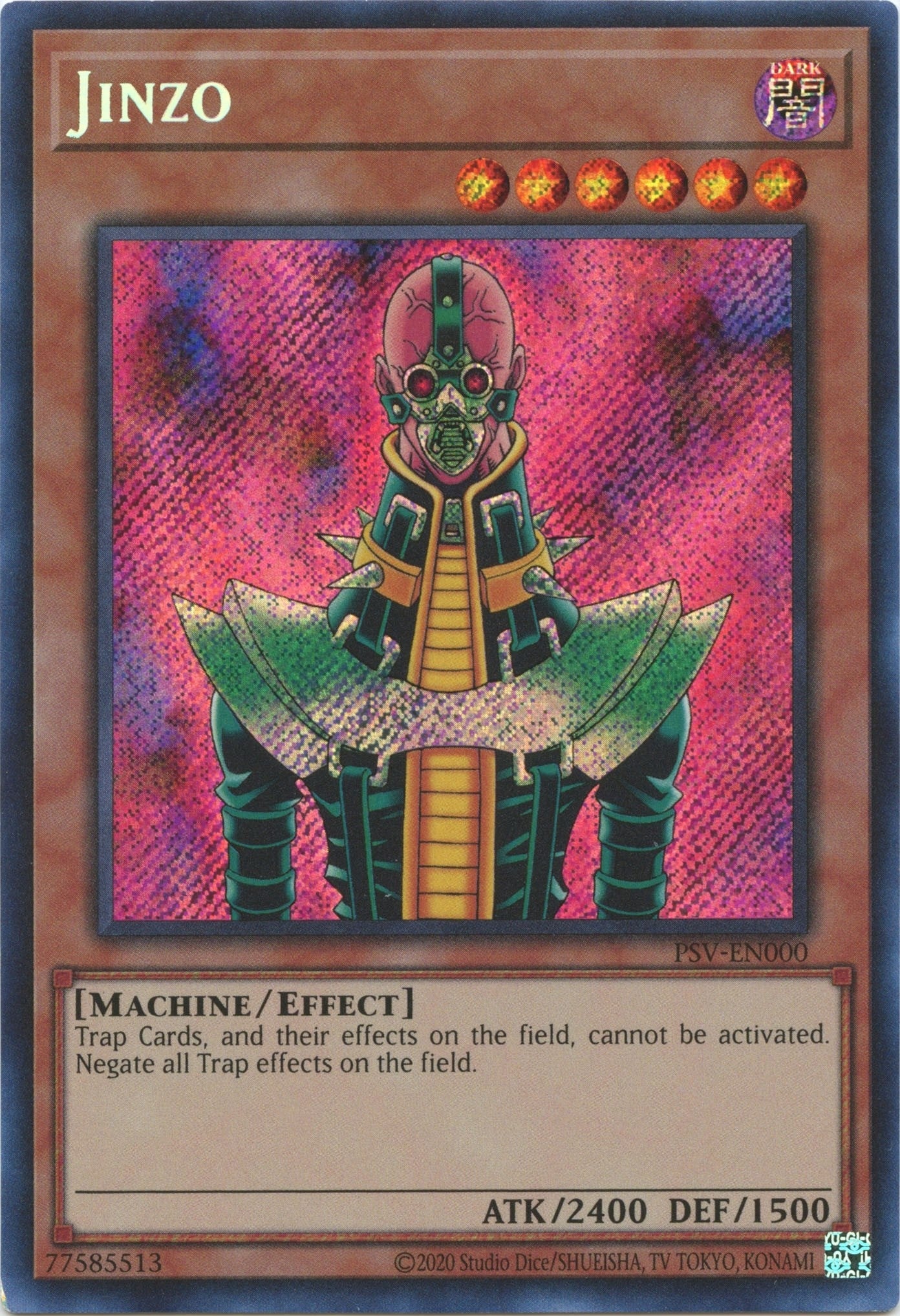 Jinzo (0) (PSV-EN) - YuGiOh Single
