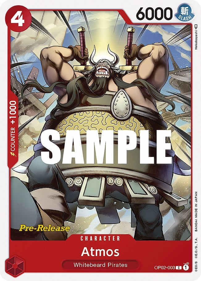 Atmos (2003) (OP02 PRE) - One Piece Card Game Single