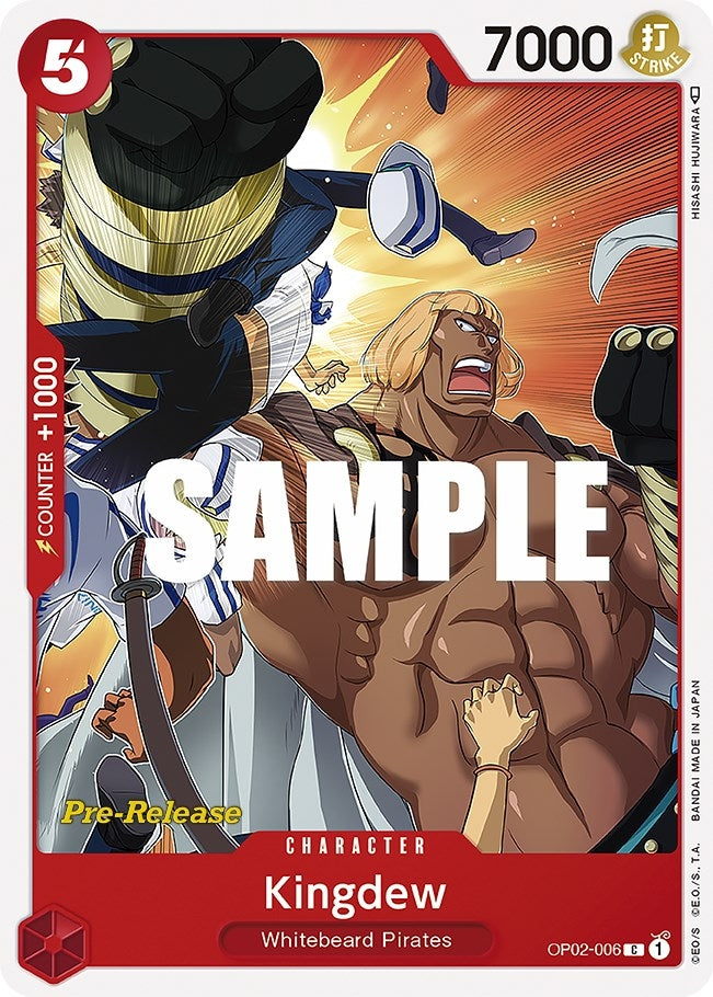Kingdew (2006) (OP02 PRE) - One Piece Card Game Single