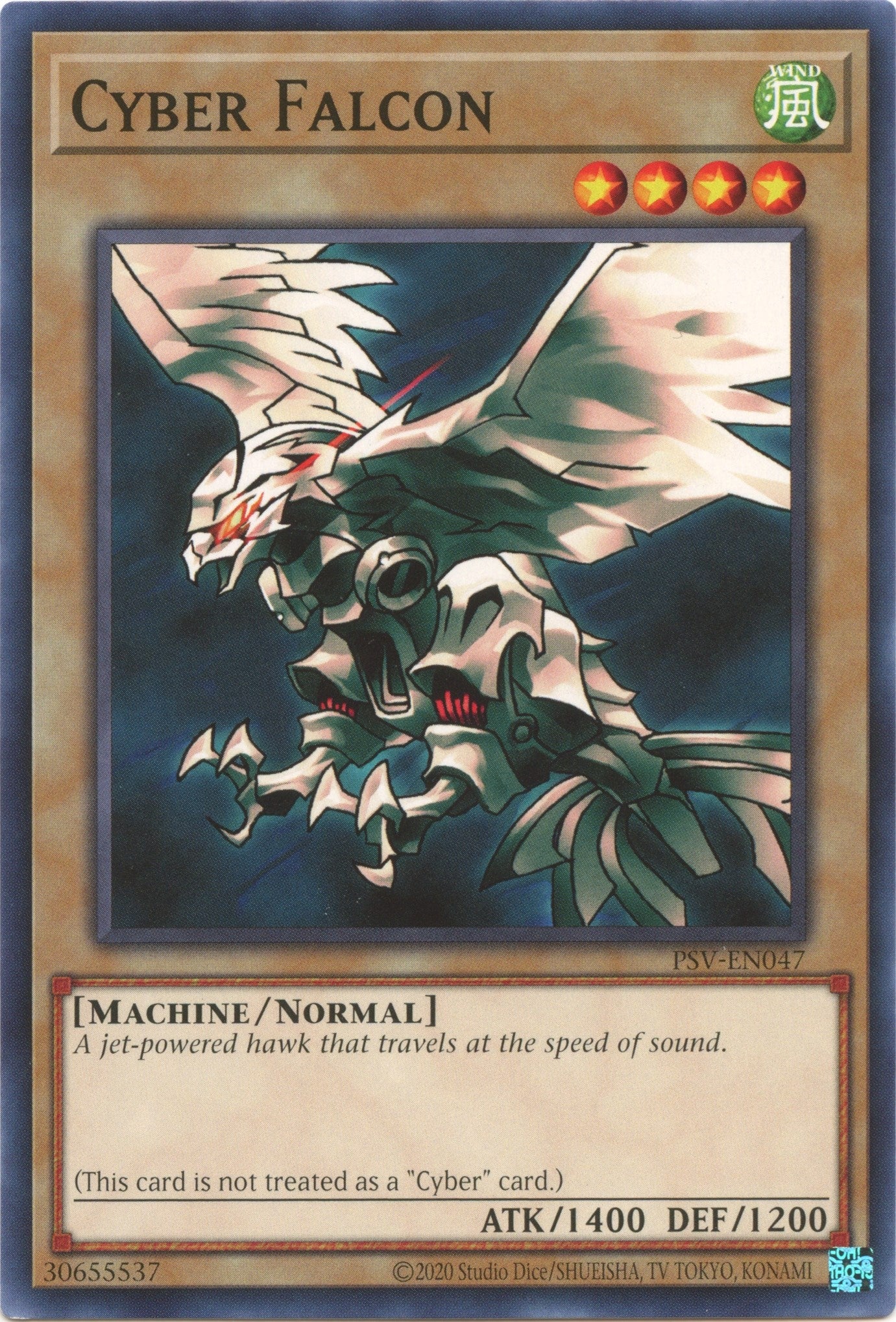 Cyber Falcon (47) (PSV-EN) - YuGiOh Single