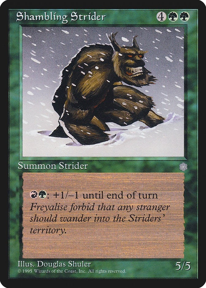 Shambling Strider [ICE] - MTG Single