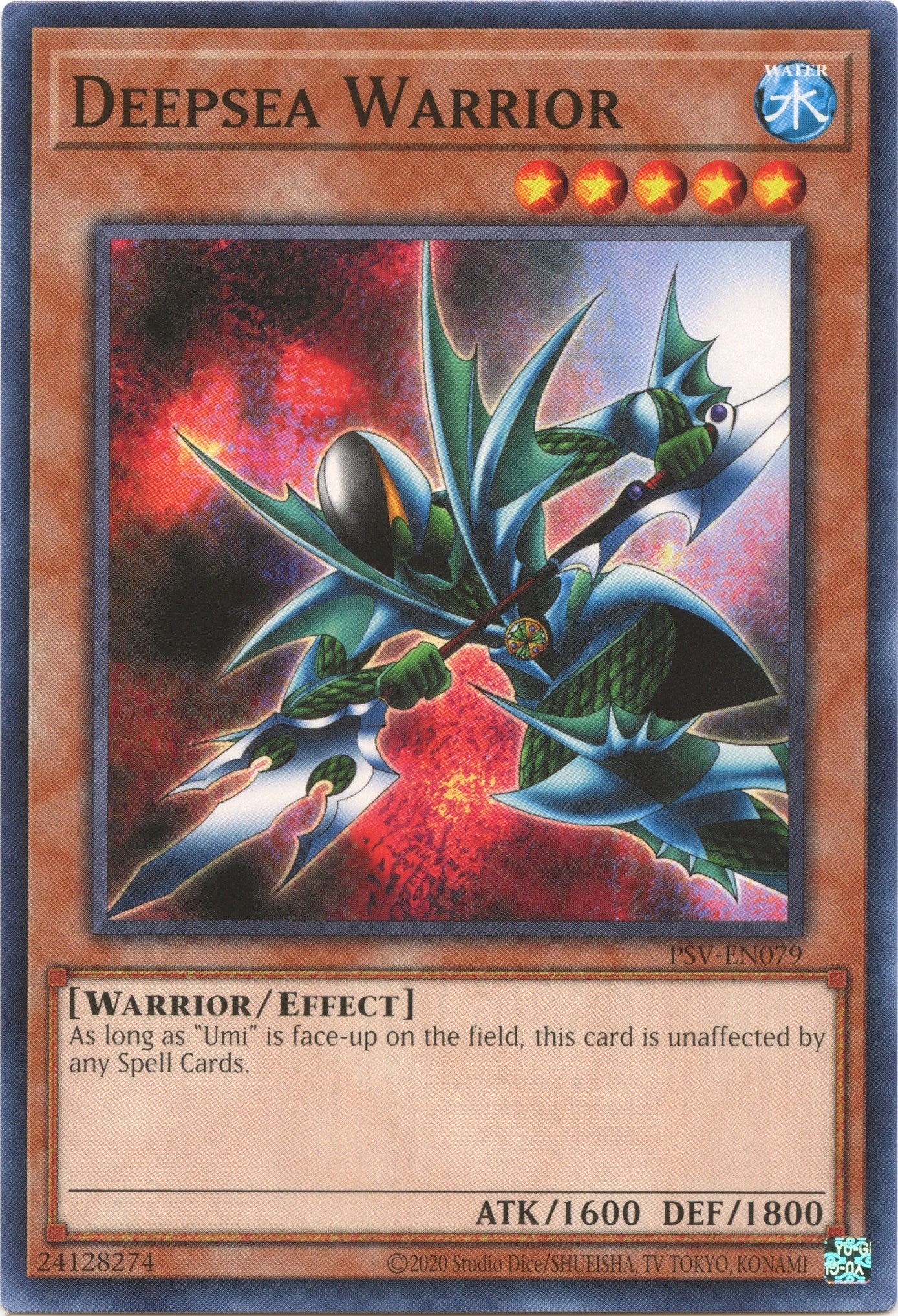 Deepsea Warrior (79) (PSV-EN) - YuGiOh Single