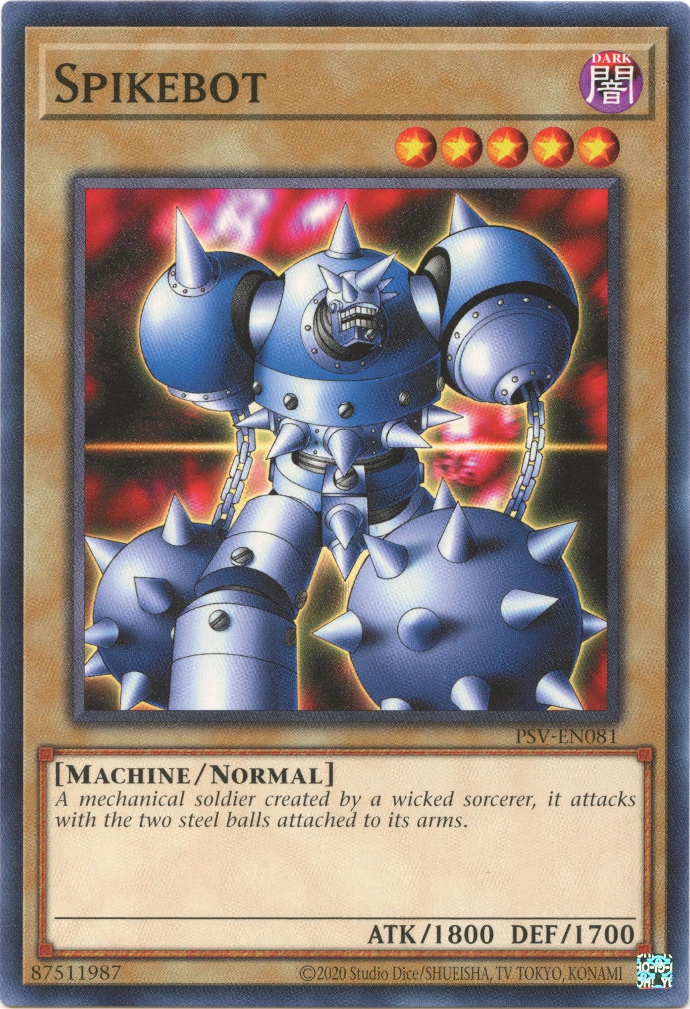 Spikebot (81) (PSV-EN) - YuGiOh Single