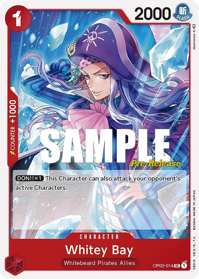Whitey Bay (2014) (OP02 PRE) - One Piece Card Game Single