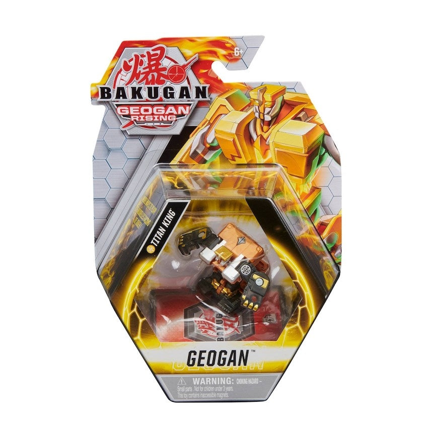 Bakugan Geogan Single Pack - Aurelus Titan King [GR] - Bakugan TCG Sealed