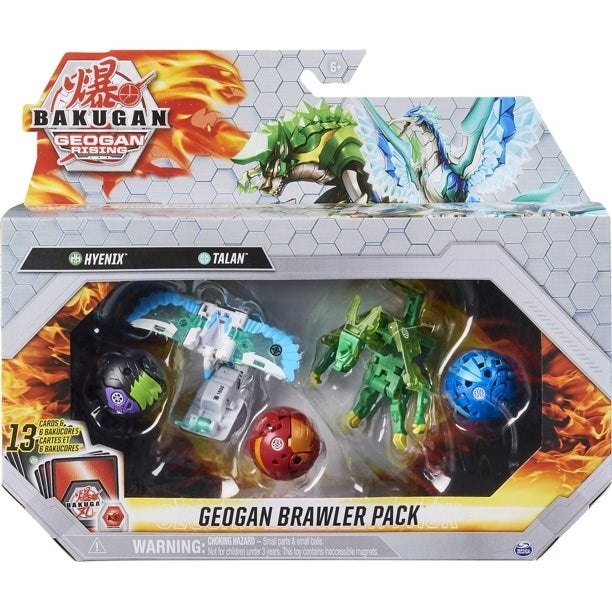 Bakugan Geogan Rising Brawler Pack - Ventus Hyenix Haos Talan [GR] - Bakugan TCG Sealed