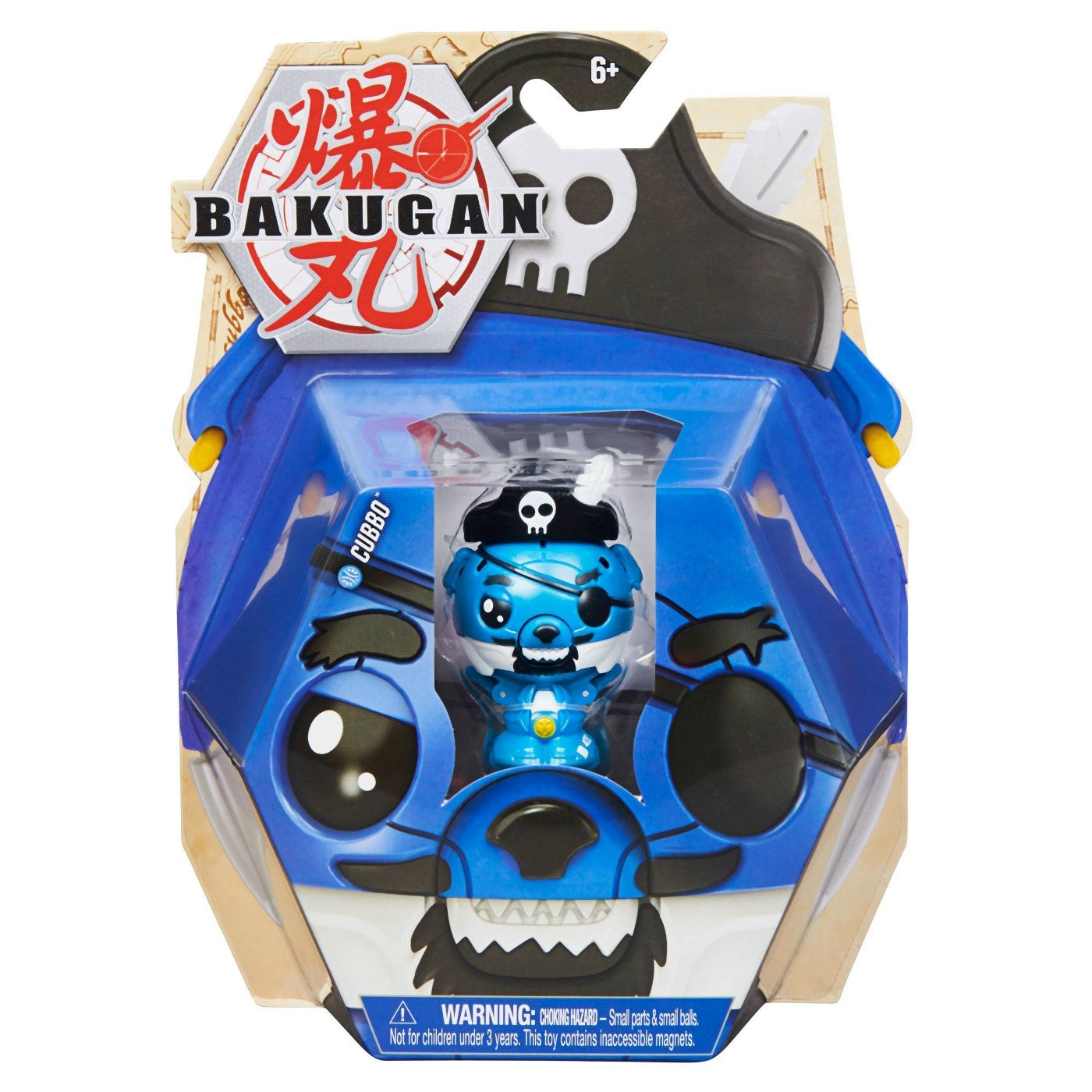 Bakugan Cubbo Single Pack - Aquos Pirate Cubbo [GR] - Bakugan TCG Sealed