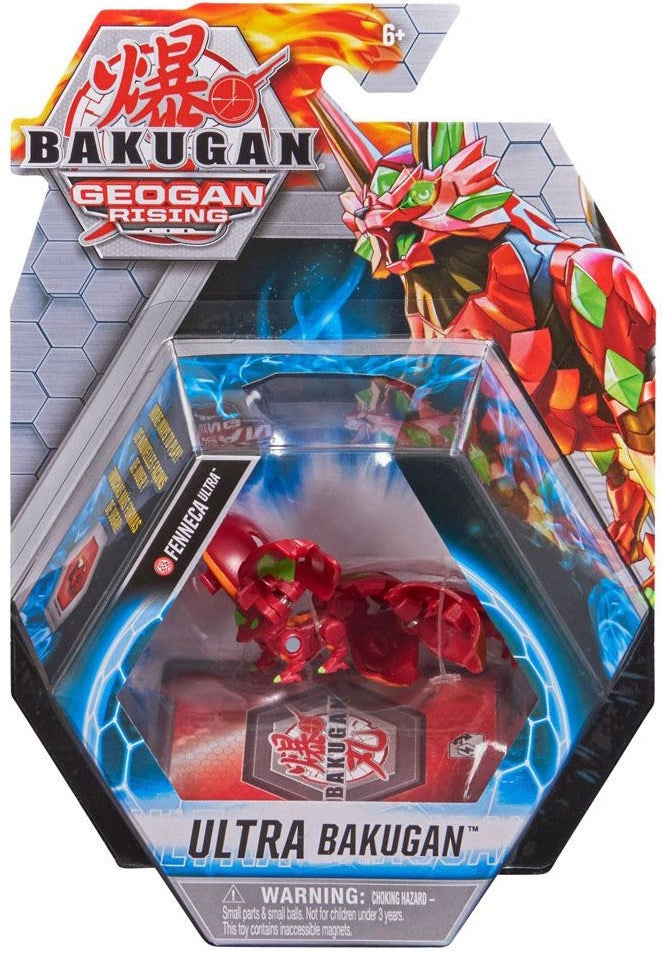 Bakugan Ultra Single Pack - Pyrus Fenneca Ultra [GR] - Bakugan TCG Sealed