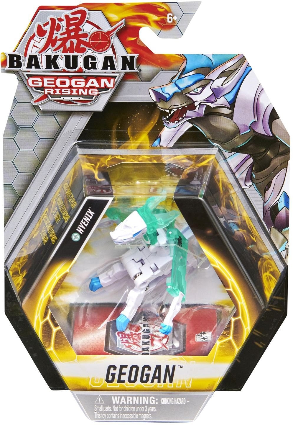 Bakugan Geogan Single Pack - Haos Hyenix [GR] - Bakugan TCG Sealed