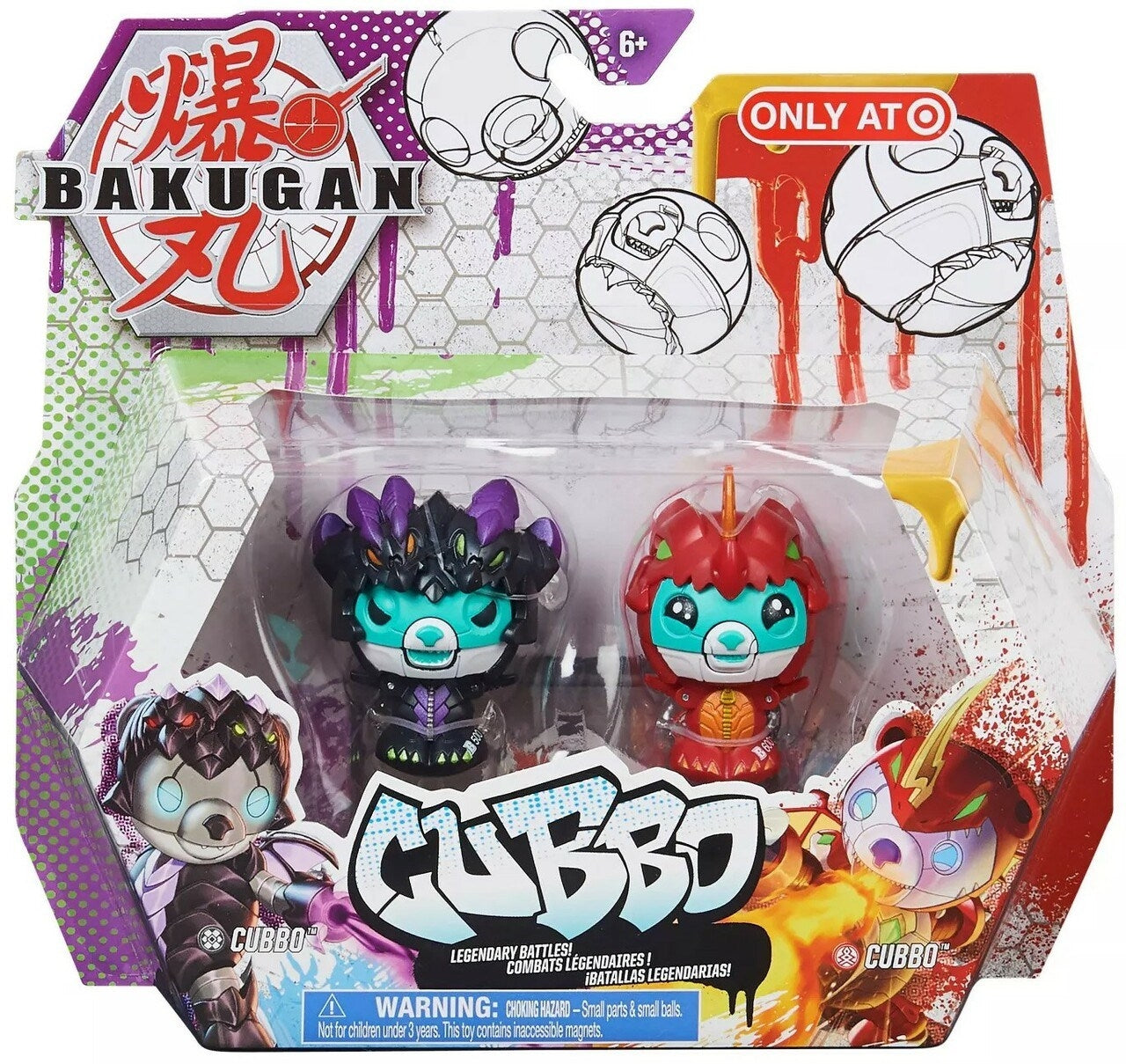 Bakugan Cubbo Legendary Battles Pack [GR] - Bakugan TCG Sealed