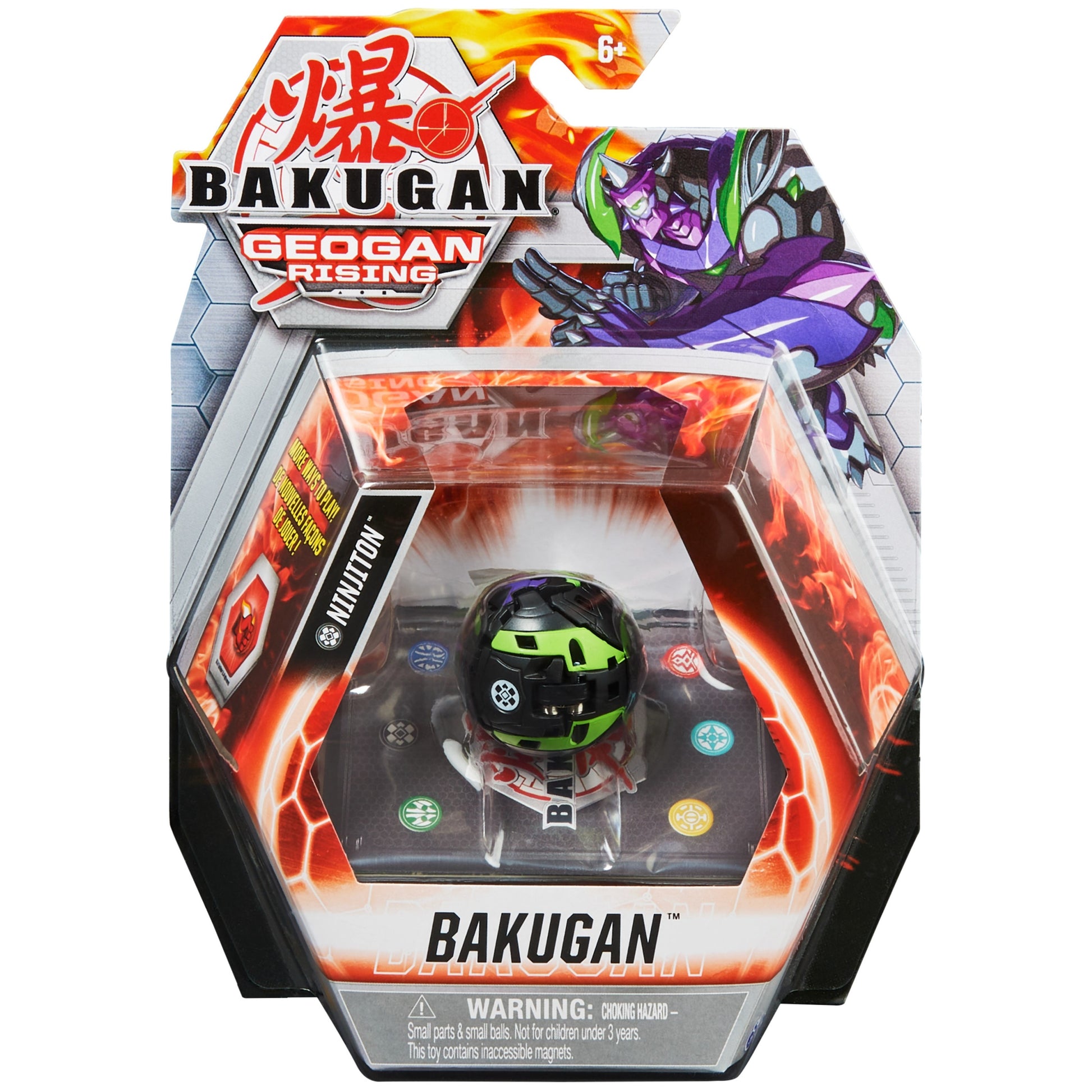 Core Bakugan Single Pack - Darkus Ninjiton [GR] - Bakugan TCG Sealed