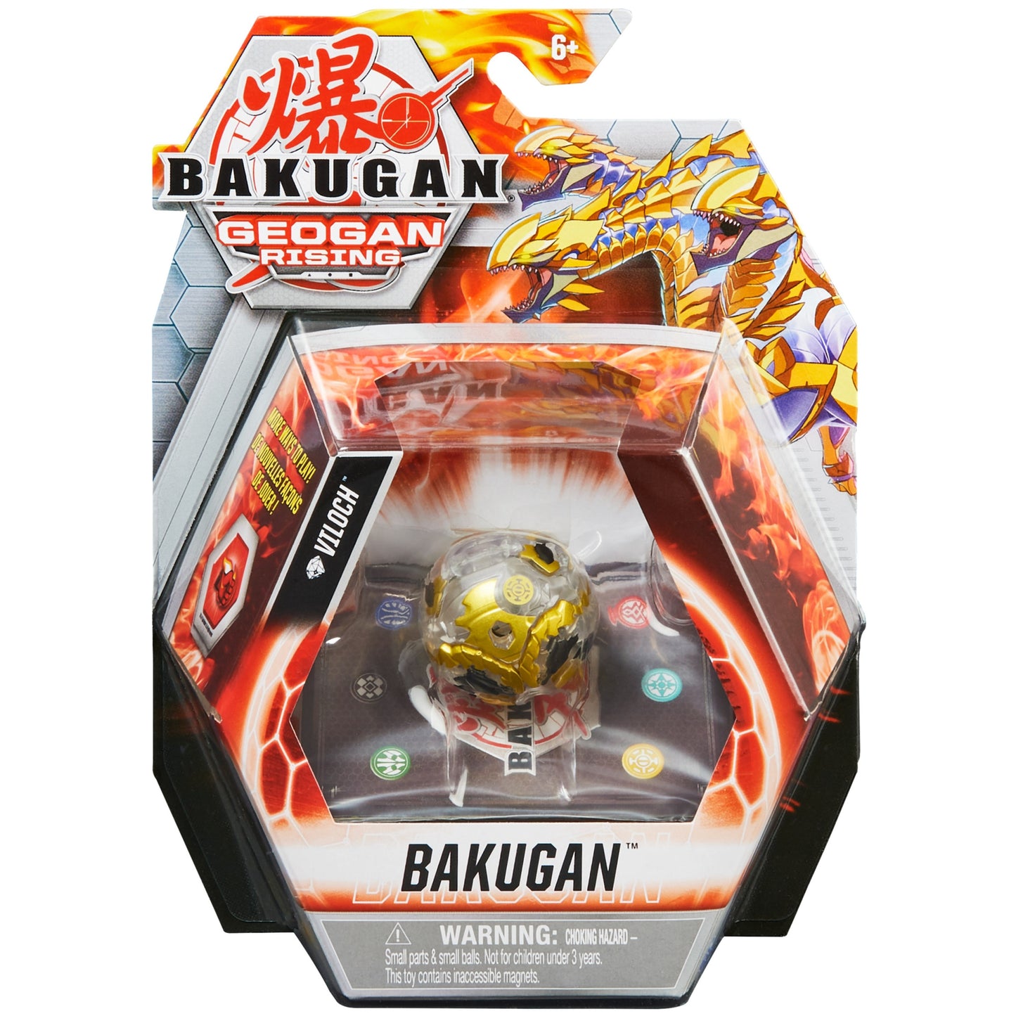 Core Bakugan Single Pack - Aurelus Diamond Viloch [GR] - Bakugan TCG Sealed