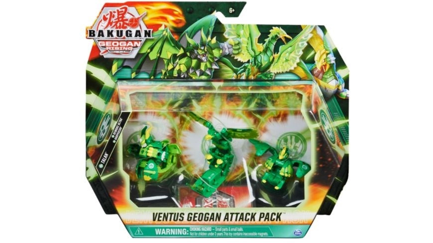 Bakugan Ventus Geogan Attack Pack [GR] - Bakugan TCG Sealed