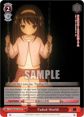 Faded World (8071) - Weiss Schwarz Single