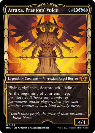Atraxa Praetors’ Voice (Halo Foil) (163) [MUL] - MTG Single