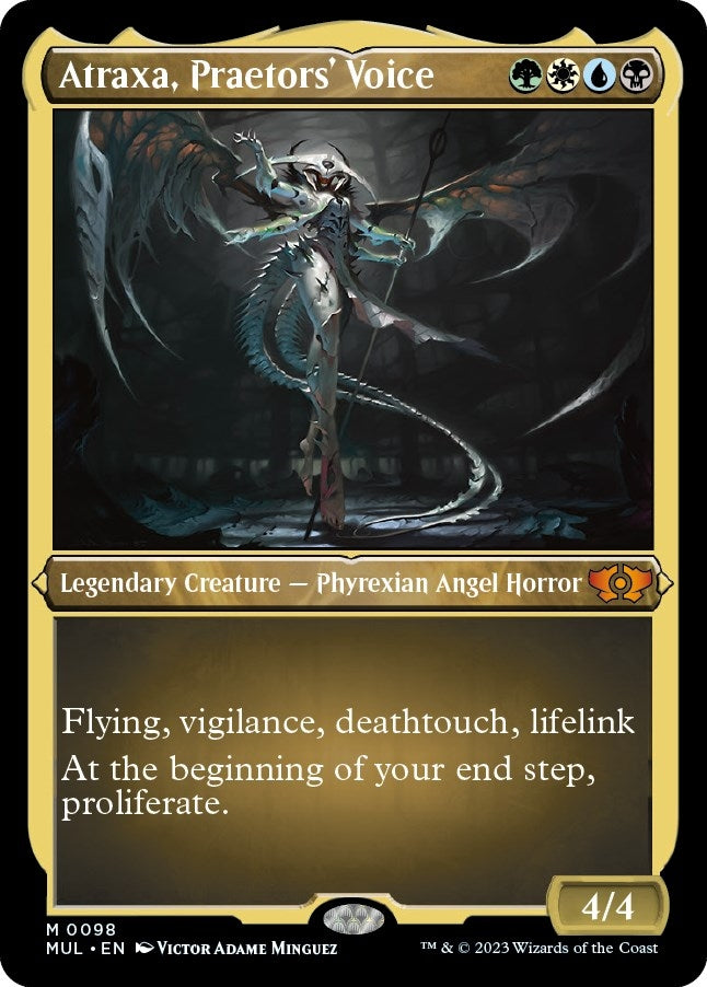 Atraxa Praetors’ Voice (Foil Etched) (98) [MUL] - MTG Single