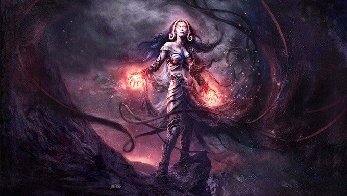 Aleksi Briclot Planeswalker Playmat for Magic: The Gathering (Kickstarter Exclusive) - Liliana Vess - Playmats Sealed