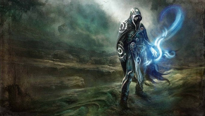 Aleksi Briclot Planeswalker Playmat for Magic: The Gathering (Kickstarter Exclusive) - Jace Beleren - Playmats Sealed