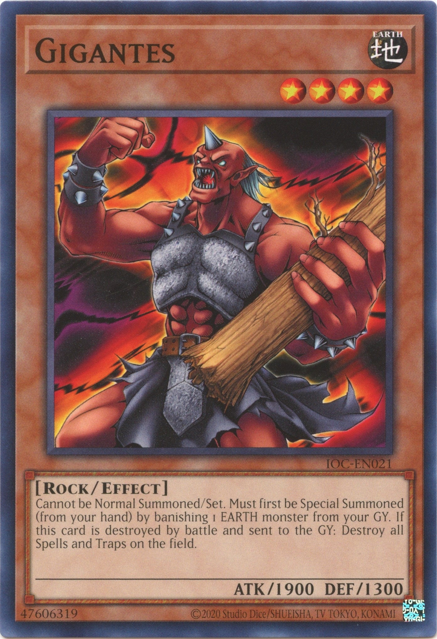 Gigantes (21) (IOC-EN) - YuGiOh Single