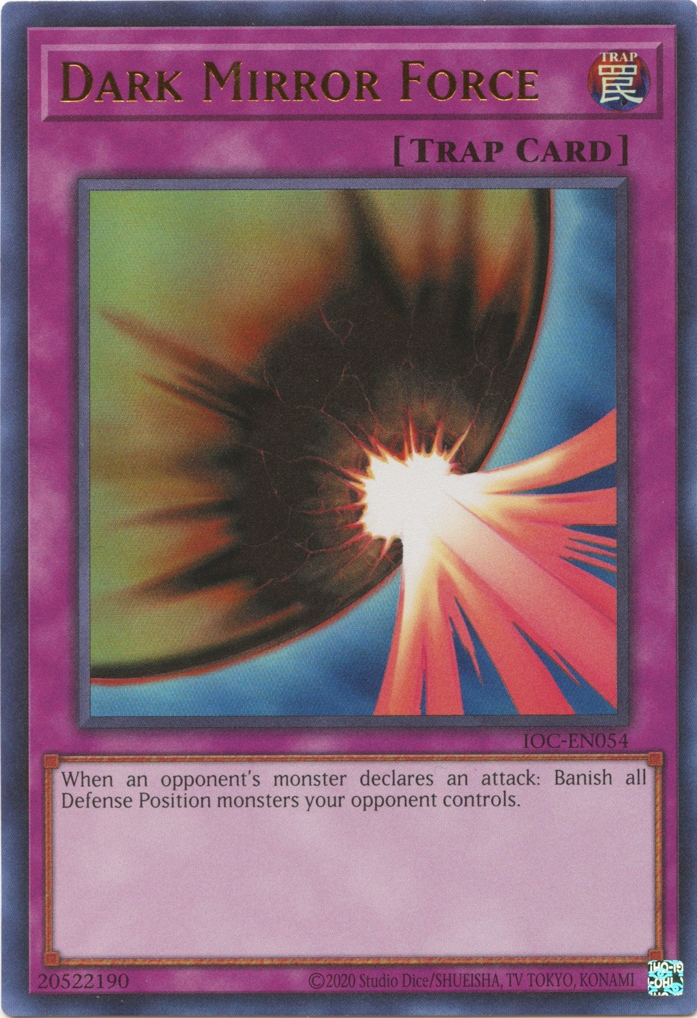 Dark Mirror Force (54) (IOC-EN) - YuGiOh Single