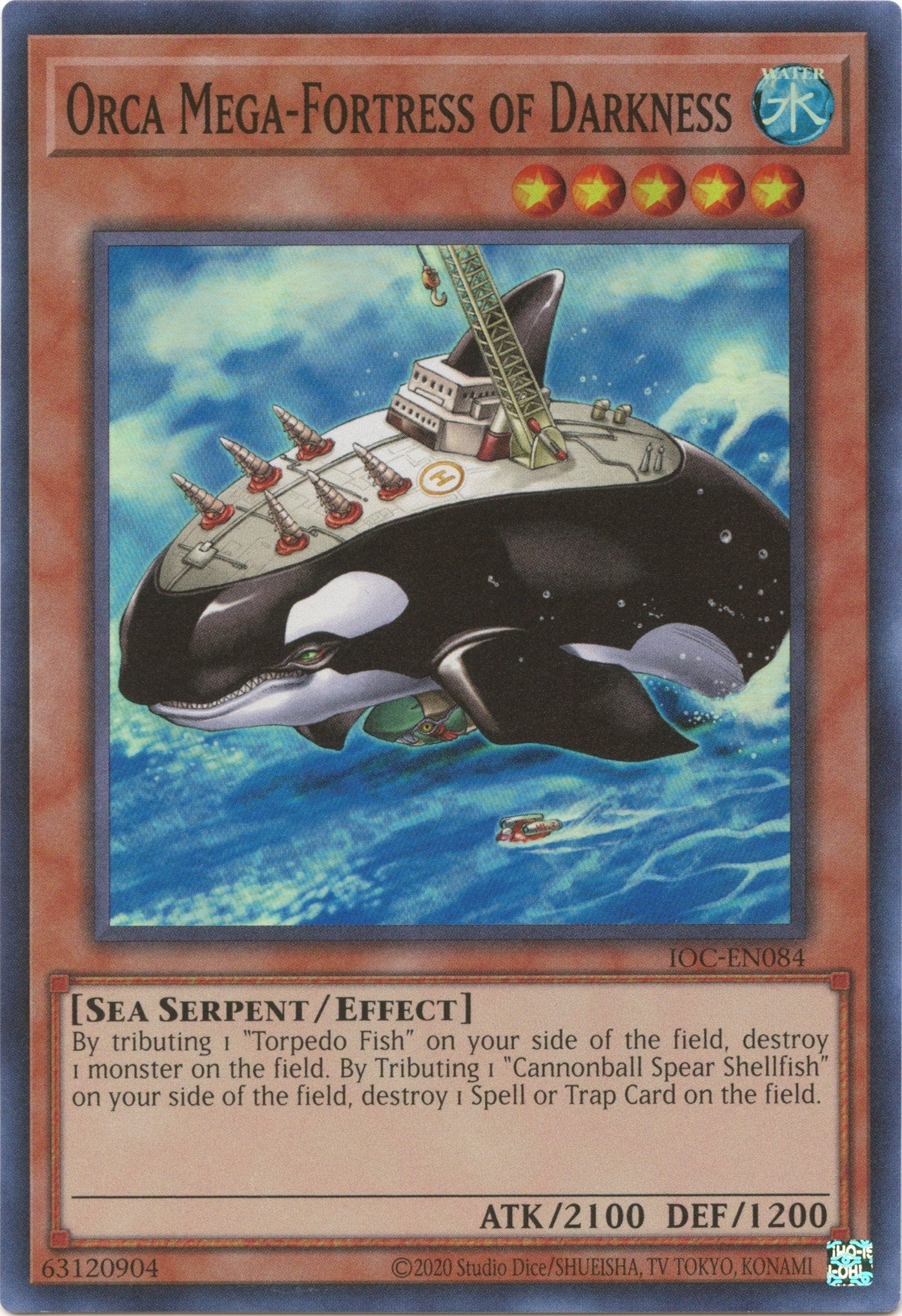 Orca Mega-Fortress of Darkness (84) (IOC-EN) - YuGiOh Single