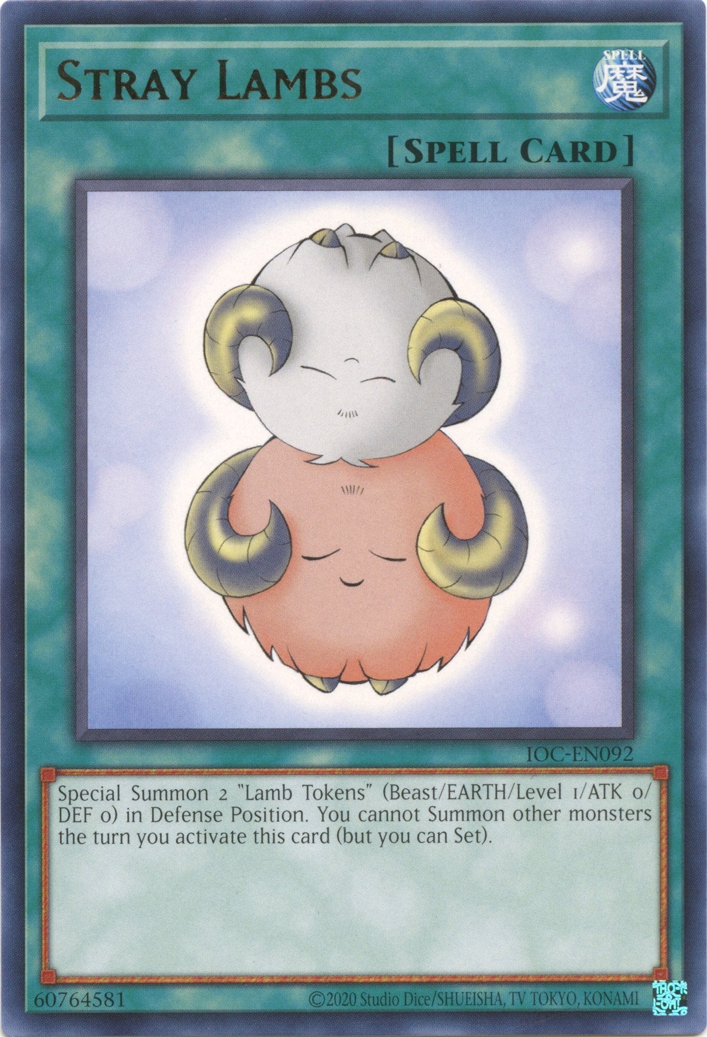 Stray Lambs (92) (IOC-EN) - YuGiOh Single