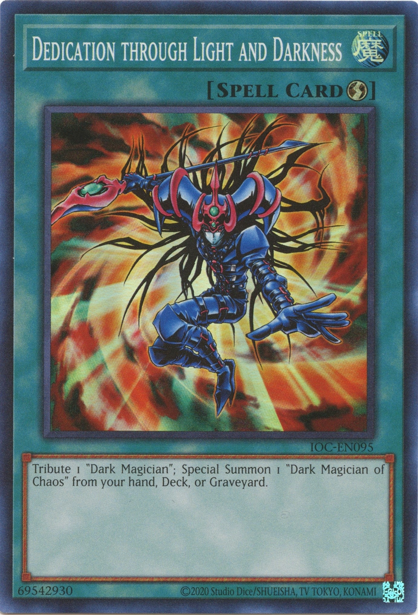 Dedication Through Light and Darkness (95) (IOC-EN) - YuGiOh Single