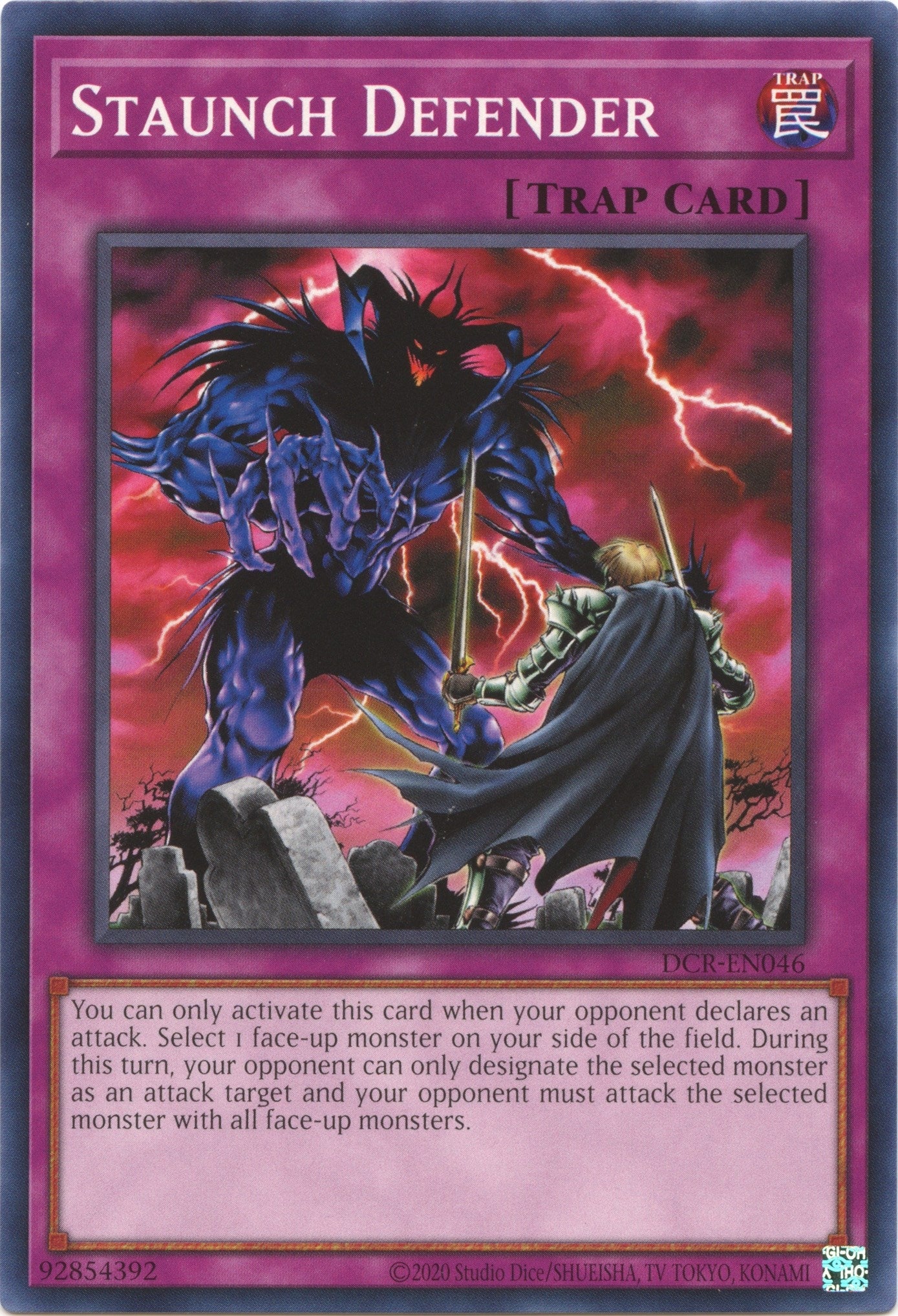 Staunch Defender (46) (DCR-EN) - YuGiOh Single