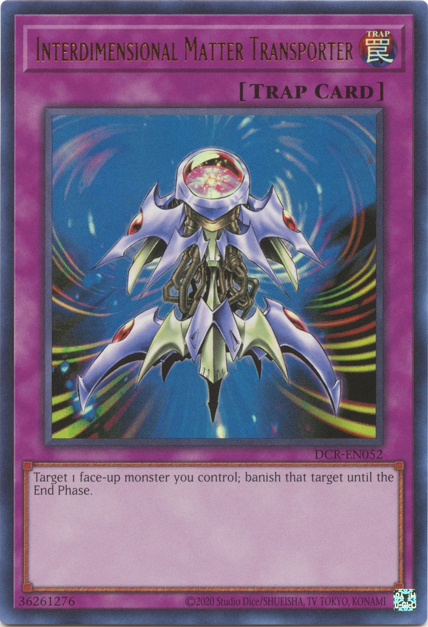 Interdimensional Matter Transporter (52) (DCR-EN) - YuGiOh Single
