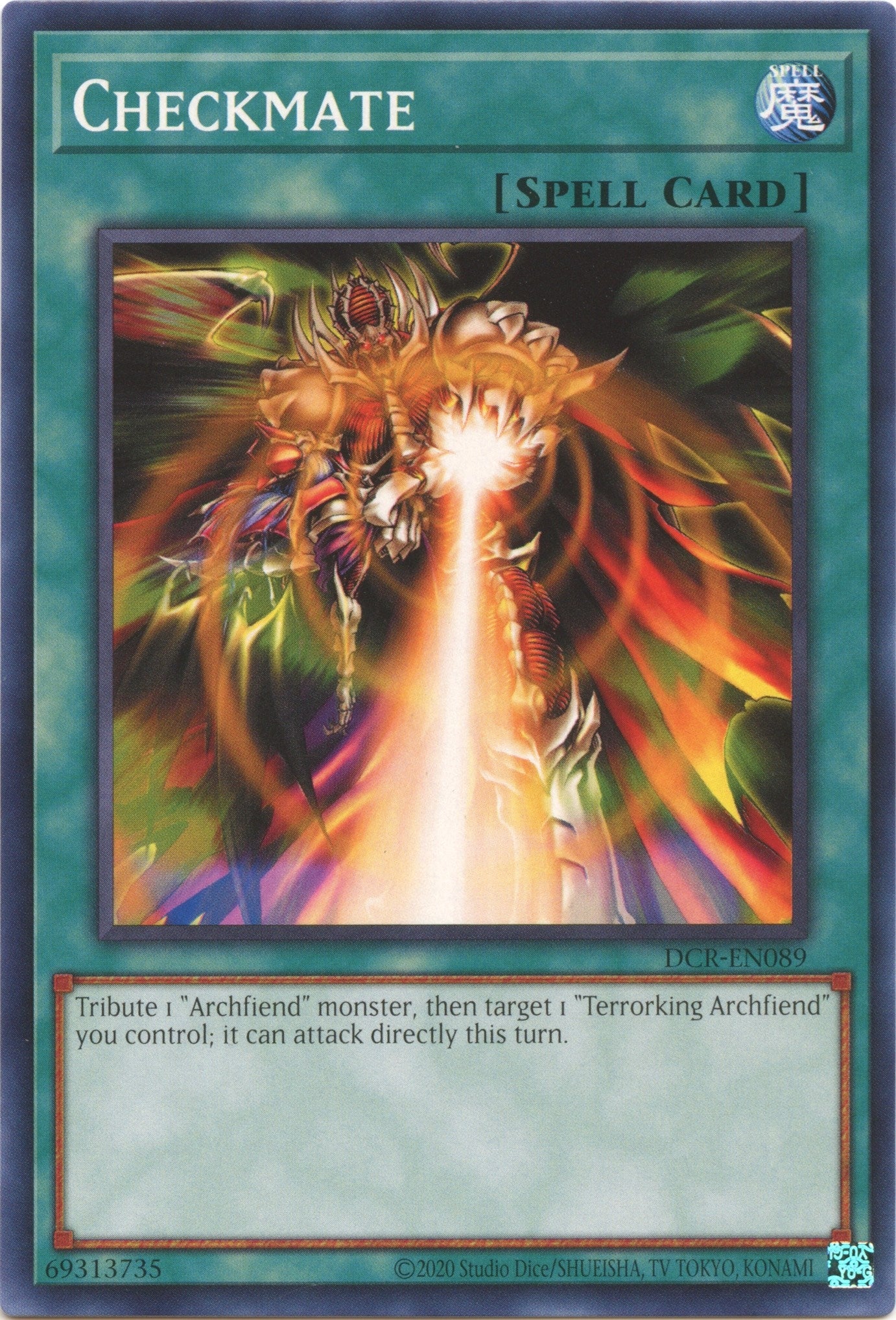 Checkmate (89) (DCR-EN) - YuGiOh Single