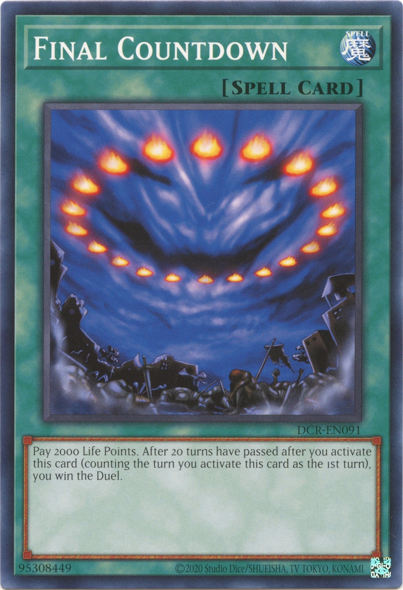 Final Countdown (91) (DCR-EN) - YuGiOh Single