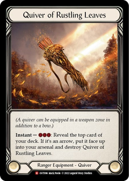 Quiver of Rustling Leaves (96) [OUT] - Flesh and Blood TCG Single