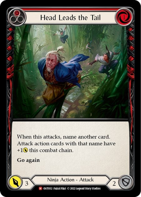 Head Leads the Tail (52) [OUT] - Flesh and Blood TCG Single