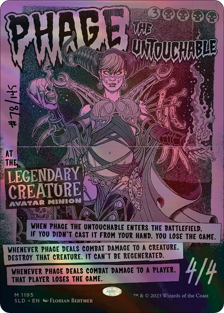 Phage the Untouchable (1195) [SLD] - MTG Single