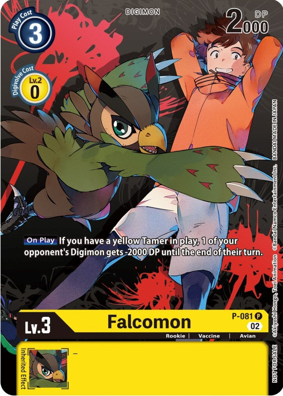 Falcomon - P-081 (Tamer Party Vol.7) (81) [D-PR] - Digimon Card Game Single