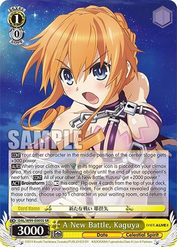 A New Battle Kaguya (99005) [DAL] - Weiss Schwarz Single