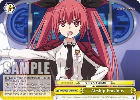 Airship Fraxinus (RRR) (99023) [DAL] - Weiss Schwarz Single