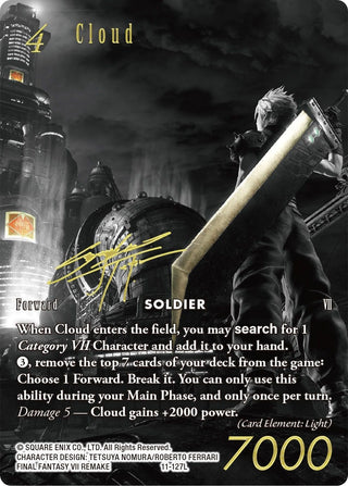 Cloud (Noir Promo) (11) [PR] - Final Fantasy TCG Single