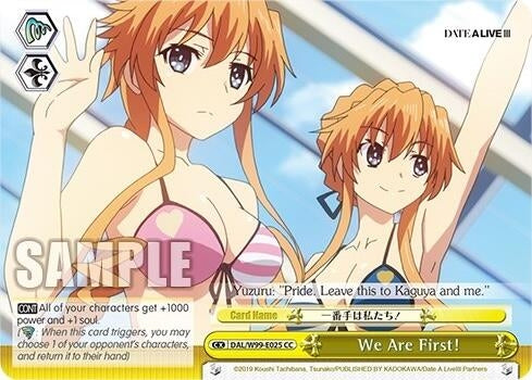 We Are First! (99025) [DAL] - Weiss Schwarz Single