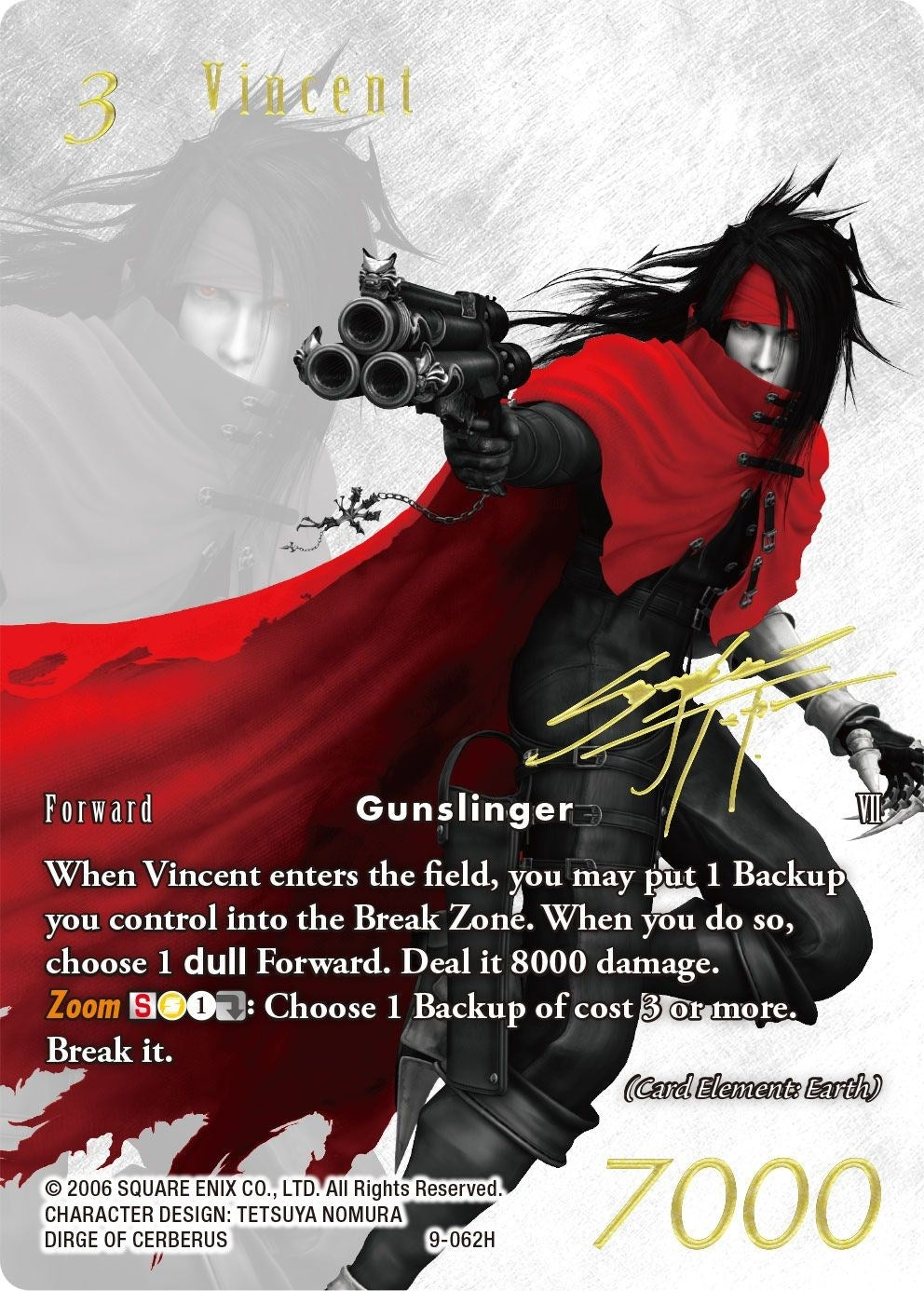 Vincent (Noir Promo) (9) [PR] - Final Fantasy TCG Single
